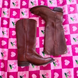 Tecovas Tall Brown Leather Boots